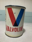 Vintage Metal Valvoline Lube X-all Grease Can 1 Lb Ashland Oil Part No. 564. Fixed Price $39.95.
