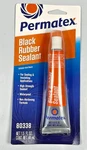 Permatex Multi Purpose Adhesive 80338; Black Rubber Sealant 1.5 Oz. Squeeze Tube. Fixed Price $8.95.