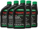 5-PACK Of Sae 10W40 4-CYCLE Engine Oil Compatible With Kawasaki Motors. Fixed Price $54.51.