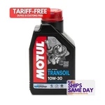Motul Usa MTL105894, One Transoil 10W30 Liter Wet Clutch Petroleum Performance. Fixed Price $31.97.