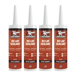 Liquid Rubber Rv Lap Sealant, White, 4 Pack. Fixed Price $79.98.
