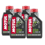 Motul 5100 4T 10W30 Technosynthese Ester -stroke 4L Engine Motor Oil X 1L. Fixed Price $44.95.
