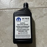 Genuine Oem Mopar Gear Lubricant 68378949AB 75W-85 Synthetic GL-5. Fixed Price $27.25.