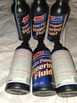 Amsoil 100% Synthetic Multi-vehicle Power Steering Fluid Pack 16 Oz. Fixed Price $50.00.