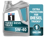 Mobil 1 Turbo Diesel Truck Full Synthetic Motor Oil 5W-40, Gal. Fixed Price $30.99.