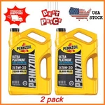 2 Pack Pennzoil Ultra Platinum Full Synthetic 5W-30 Motor Oil, Qt Freeshipping. Fixed Price $52.09.