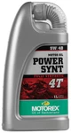 Motorex Power Synthetic 4T Oil - 10W50 4L. Motorcycle Atv/utv Street 305664. Fixed Price $67.07.