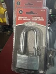Roadpro RPLS-50L Padlock 2", Steel, Laminated, Double Locking Shackle,. Fixed Price $14.95.