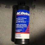 Acdelco Rear Axle Lubricant 19300457. Fixed Price $33.99.