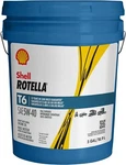Shell Rotella T6 Full Synthetic 5W40 Diesel Engine Oil; 550046217; Gallon Pail. Fixed Price $147.19.
