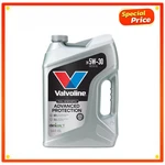 Valvoline Advanced Full Synthetic 5W-30 Motor Oil, 5QUART, Easy Pour, Gas Engine. Fixed Price $30.99.