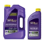 Royal Purple Multi-grade 0W-20 High Performance Motor Oil 5 Qt Jug & 1 Bottle. Fixed Price $62.91.