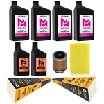 Mishon Full Service Oil Change Kit For Yamaha Big Bear 350 Kodiak 400 1988-1999. Fixed Price $115.95.