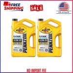 (2 Pack) Pennzoil Platinum Full Synthetic 0W-20 Motor Oil, 5 Quart. Fixed Price $44.15.