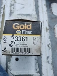 New Napa Gold 3361 Fuel Filter. Fixed Price $11.95.