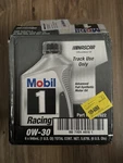 Mobil 1 Racing Full Synthetic OW-30 Motor Oil Quart 5 Bottles. Fixed Price $70.00.
