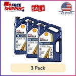 (3 Pack) Shell Rotella T6 Full Synthetic 5W-40 Diesel Engine Oil, 1 Gallon. Fixed Price $62.99.