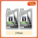 (2 Pack) Mobil 1 Advanced Fuel Economy Full Synthetic Motor Oil 0W-20, 5 Quart. Fixed Price $40.99.