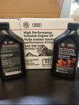 High Performance Genuine Audi Volkswagen Engine Oil 0W-30 G-E55-030-1Q-DSP 6QT. Fixed Price $65.00.