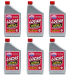 Lucas 10189 5W40 Synthetic High Mileage Motor Oil; Case Of 6 - Quart Bottles. Fixed Price $79.95.