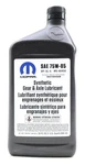 New Oem Mopar Sae 75W-85 Synthetic Gear & Axle Lubricant 1 Quart 68378949AB. Fixed Price $29.95.
