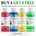 Fragrance Oil 4 Oz. For Body Soap Candle Incense Making Burning Perfume Diffuser. Fixed Price $11.95.