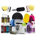 Mr. Detroit - Complete 21PC Car Detailing Kit W/ Brushes, Towels & Cleaners. Fixed Price $165.86.