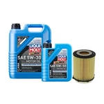 6L Liqui Moly Longtime High Tech 5W-30 Mahle Oil Change Kit For Mercedes L4 2.0L. Fixed Price $89.95.