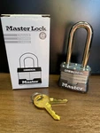 Master 3LH Padlock, Keyed Alike 0505, 2" High Shackle. Fixed Price $11.29.