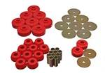 Energy Suspension 8.4102R Body Mount Set Red For 1984-1988 Toyota 4RUNNER. Fixed Price $122.84.