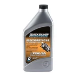Quicksilver 15W-50 Full Synthetic Motorcycle Oil, Quart, Unspecified. Fixed Price $26.13.