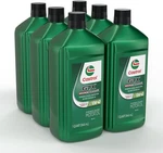 Castrol Gtx High Mileage 10W-40 Synthetic Blend Motor Oil Case Of 6-1 Qt Bottles. Fixed Price $49.98.