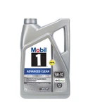 Mobil 1 5W30 Full Synthetic Motor Oil Advanced Clean 5QT. Fixed Price $20.00.