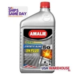 1 Qt Amalie AMA65656-56 50W Semi-synthetic Motor Oil Pack Of Performance Parts. Fixed Price $25.22.