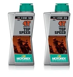 Bottles Motorex 15W-50 Top Speed Synthetic Ktm 2-STROKE Gear Box Oil. Fixed Price $39.99.