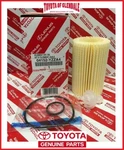 Toyota Land Cruiser,sequoia,tundra Oil Filter Set Of (1) Genuine Oem 04152-YZZA4. Fixed Price $12.87.