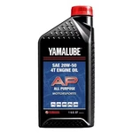 Yamalube 20W-50 All Performance Oil, Quart LUB-20W50-AP-12. Fixed Price $17.99.