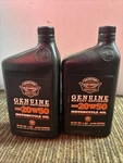 Lot Of Genuine Harley Davidson 20W 50 Motorcycle Oil. Fixed Price $24.95.