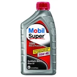 Mobil 124402 Super 10W-40, 6X1QT 805Y24. Fixed Price $10.31.