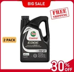 Castrol Edge 0W-20 Full Synthetic Motor Oil, Reduces Leaks & Burnoff, 5 Quart. Fixed Price $57.99.
