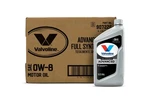 Valvoline Advanced Protection 0W-8 Full Synthetic Motor 1 Qt, Pack Of 6, Gold. Fixed Price $73.43.