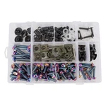 Baione Fairing Bolt Kit 195PCS Stainless Steel M5 Rainbow Titanium,. Fixed Price $50.90.