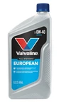 Valvoline European Vehicle Full Synthetic Sae 0W-40 Motor Oil 1 Qt, Gold. Fixed Price $20.96.