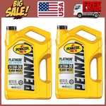 Pennzoil Platinum Full Synthetic 5W-30 Motor Oil, Quart, 2 Pack. Fixed Price $48.99.