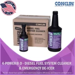 4-POWER Conklin Diesel Fuel System Cleaner Emergency De-icer Efficiency. Fixed Price $199.85.