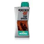 Motorex Top Speed Synthetic 4T Engine Oil -15W-50 198403. Fixed Price $26.40.