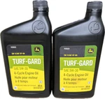 John Deere 5W-30 5W30 Turf-gard 4-CYCLE Gas Engine Oil 32OZ TY25121X2Q. Fixed Price $29.95.