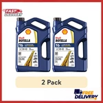 (2 Pack) Shell Rotella T6 Full Synthetic 5W-40 Diesel Engine Oil, 1 Gallon. Fixed Price $51.10.