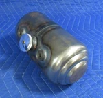 Nos Round 5" Oil Tank Harley Knucklehead Chopper Triumph Sportster Shovelhead. Fixed Price $275.00.