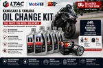 Mobil Racing 4T 10W-40 Oil Change Kit Kawasaki Yamaha + K&n KN-204-1 Filter. Fixed Price $119.95.